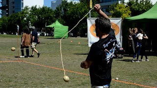 Las Boleadoras en el 3° Encuentro de Artes Marciales con Esgrima Criolla [upl. by Lenzi]