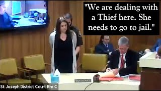 Judge Middleton sentences a Well Dressed Thief [upl. by Fanchet665]