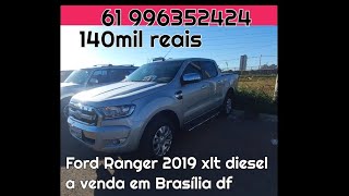 Ford Ranger 2019 32 4x4 aut diesel a venda em Brasília df feirão df [upl. by Natiha]