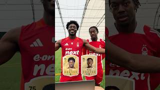 Aina and Elanga react to FC25 ratings 🤣🎮 [upl. by Leonora330]