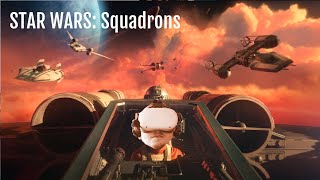 Star Wars Squadrons mit der Oculus Quest 2 [upl. by Butcher]