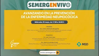 SEMERGEN EN VIVO Avanzando en la Prevención de la enfermedad neumocócica´ [upl. by Ahseenak]