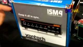 GovComm 2011 Xantech Shows ISM4 IR Device Syncer Web Intelligent Controller [upl. by Gotthard]