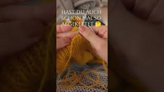 Italienisch Abketten knitting stricken [upl. by Aizirk910]