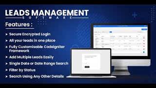 V1 Easy Leads amp Clients Management Followup Sales CRM CMS Funnel Lead Search Integration Tool System [upl. by Leind793]