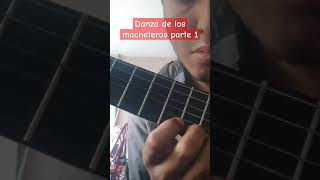 Danza de los macheteros parte 1 en guitarra guitarra músicacolombiana tutorial [upl. by Edwin]