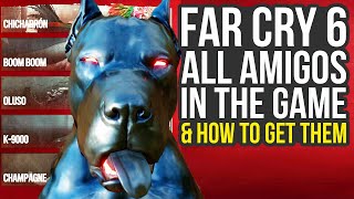 Far Cry 6 All Amigos amp How To Get Them Far Cry 6 All Animals [upl. by Fidelis]