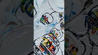 avoriaz morzine portesdusoleil skiing snowboarding art artgallery showskiing [upl. by Ahseid]