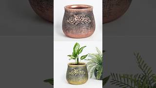 Cement pottery making  Flower vase making diy roomdecor craft diyroom [upl. by Nathaniel]