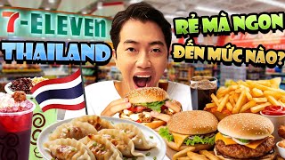 7eleven Thái Lan rẻ và ngon đến mức nào với CrisDevilGamer [upl. by Anotal395]