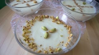 mhalbi  creme au riz dessert algerien pour ramadan [upl. by Tecla981]