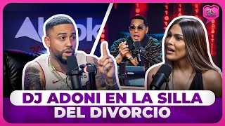 DJ ADONI EN LA SILLA DEL DIVORCIO ACLARA ROMANCE CON CAROLINE AQUINO [upl. by Adin480]