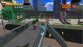 Jet Set Radio HD Shibuya  Cho quotLove Trapquot Chapter 1 [upl. by Eppilihp]