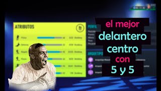 EL MEJOR DELANTERO CENTRO CON 5 Y 5 MODO CARRERA JUGADOR FIFA 22 [upl. by Isadora]