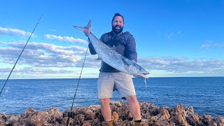 Quobba Station  Land Based Spanish Mackerel [upl. by Orelee962]