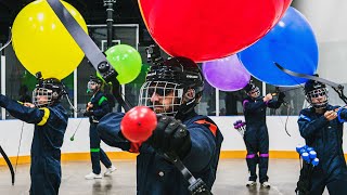 Blindfolded Archery Battle [upl. by Erickson]