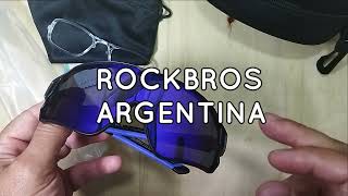 🔴REVIEW NEW ROCKBROS ARGENTINA LENTES GAFAS ESPEJADOS DEPORTIVOS UNIVERSOGYM EN ESPAÑOL [upl. by Ardua]