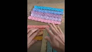 crochet super awesome idea tutorial 😁crochetimpression asmr 2 [upl. by Aihsercal]