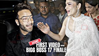 Ankita Lokhande Look Disappointed amp Vicky Jain FIRST REACTION after Munawar Faruqui won BB17 Trophy [upl. by Atirehgram]