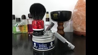 Bluebeards Revenge Shaving Cream Leo Frilot Custom and Rockwell 6C Lovely jubbly [upl. by Boar]