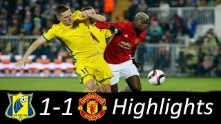 20170310 로스토프 VS맨유 하이라이트ampRostov vs Manchester United Extended Highlights  Europa League [upl. by Yoko]