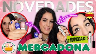 🩶NOVEDADES MERCADONA PERFUMERÍA🩶NUEVO RIMELESMALTES¡LOS COMPRO Y PRUEBOCOMPRA [upl. by Eelatsyrc681]