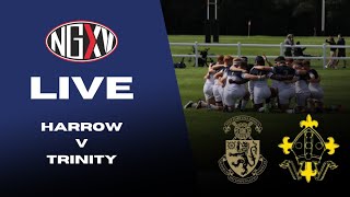 LIVE RUGBY HARROW V TRINITY  U18 SCHOOLS CUP QUARTER FINAL [upl. by Bartolemo887]