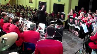 Super Trouper played by Heathfield Silver Band 8th March 2014 [upl. by Enyaw]