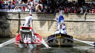 Feria de Nîmes 2014  joutes languedociennes [upl. by Nirtak]