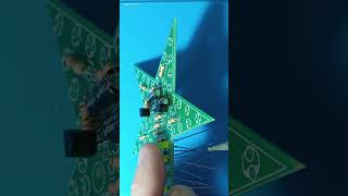 PCB Soldering Build Christmas Star UpdatePrintplaatje solderen bouwen Kerstster Update diy [upl. by Aurelie291]