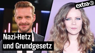 NaziHetz und Grundgesetz mit Florian Schroeder  Bosettis Woche 75  extra 3  NDR [upl. by Anilah]