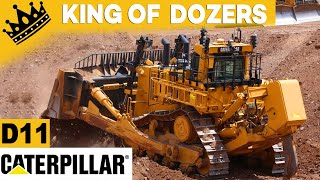 Largest Extreme Bulldozers Caterpillar CAT D11 Dozer in Action [upl. by Notpmah]