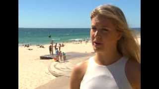 Eugenie Bouchard talks life on Tour  Hopman Cup 2014 [upl. by Nafets]