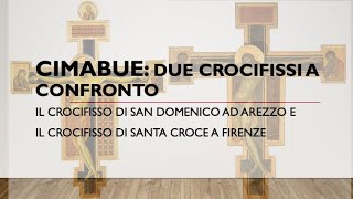 Cimabue  due crocifissi a confronto [upl. by Eillen133]