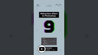 Photoshops Distorted Refraction  A Step by Step Guide photoshop photoshoptutorial photoshoptips [upl. by Stover]