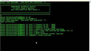 GNS3 Terminal Server With Menu Option [upl. by Esiuqram]