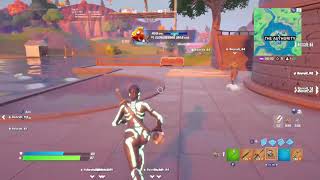 I gave a battle lab bot a midas fish in fortnite [upl. by Anyale876]