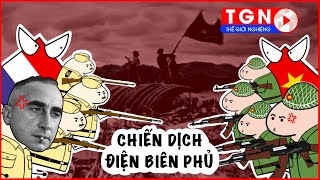 CHIẾN THẮNG ĐIỆN BIÊN PHỦ 1954 LỪNG LẪY NĂM CHÂU CHẤN ĐỘNG ĐỊA CẦU  HOẠT HÌNH LỊCH SỬ  TGN [upl. by Calan]