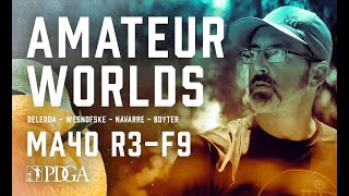 2021 PDGA Am Worlds  MA40  R3F9  Deledda Wesnofske Navarre Boyter [upl. by Buyse]