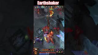 2839 Gold In 43 Seconds Earthshaker Likes this Very Much dota2 dota2highlights rampage [upl. by Edythe]