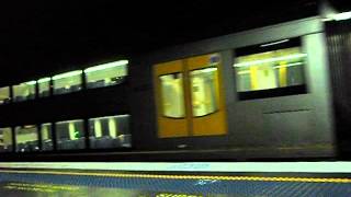 Cityrail 4 car Millennium M set M19 passing Circular Quay [upl. by Morvin]