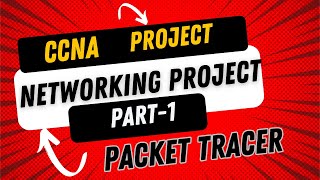 Networking Project using Cisco Packet Tracer PART 1 [upl. by Foss]