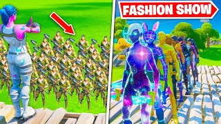 SIMON SAYS FORTNITE FASHION SHOW crazy [upl. by Nad]