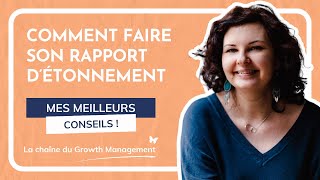 Comment faire un rapport d’étonnement   exemple [upl. by Yleik462]