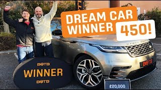 Winner Week 47 2018 November 19th  25th  David Barrois  RR Velar D300 RDynamic SE  £20k Cash [upl. by Redmund]