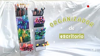 DIY  tratando hacer un organizador de escritorio y no fallar en el intento [upl. by Bethesde266]