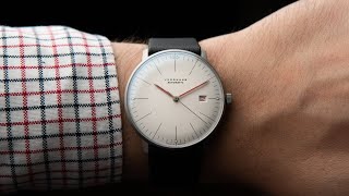 NEW Junghans Max Bill Automatic Bauhaus Sapphire Crystal [upl. by Yumuk535]