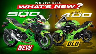 2024 NEW Ninja 500 vs 400 ┃Whats Changed Is it a Totally New Ninja [upl. by Krenek]