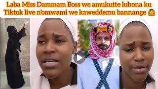 Laba Miss Dammam Boss we amukutte lubona ku Tiktok live nomwami we kaweddemu bannange biibino 🙆 [upl. by Grobe]