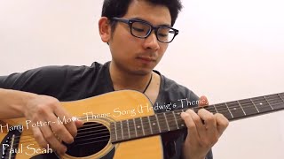 Harry Potter  Movie Theme Song Hedwigs Theme Guitar Fingerstyle Cover With Tabs [upl. by Aiekal]